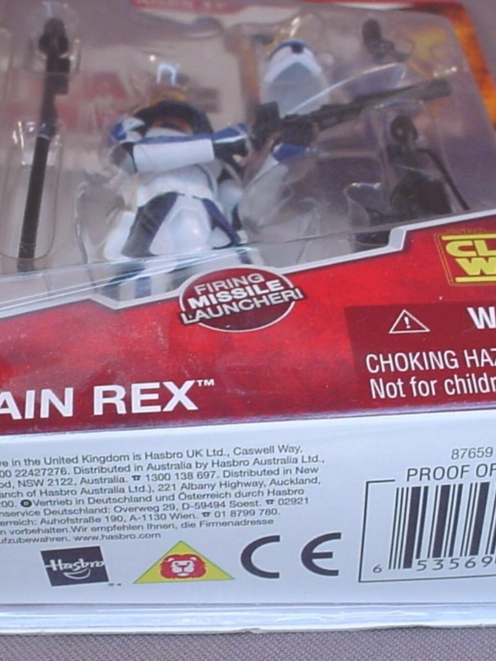 Star Wars The Clone Wars Captain Rex Action Figure, The Original Sealed Package - Picture 4 of 7